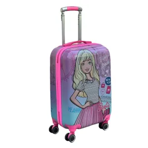 چمدان کودک انیمیشنی طرح باربی Barbie مدل MISCELLANEOUS - MSN40131